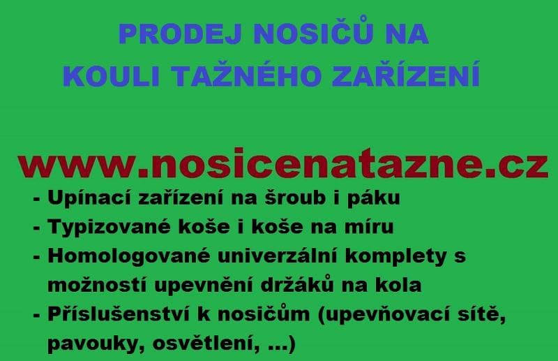 Nosiče na tažné