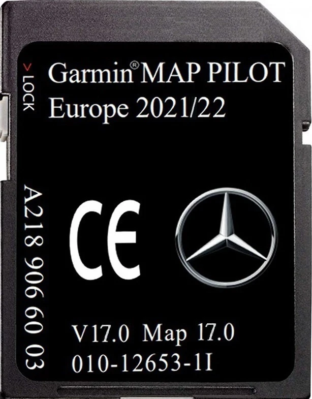 Mercedes-Benz Garmin® Map Pilot NTG5 STAR1 Navi SD Card A2189062404 V20 Europe 2023/25 - | Sisteme de navigatie si GPS